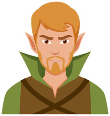 Fantasy Elf Character Portrait