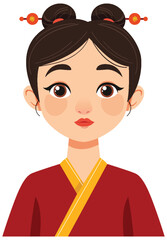 Traditional Chinese Girl Avatar