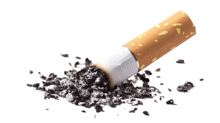 Cigarette on a transparent background