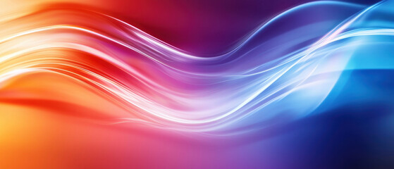 Obraz premium Abstract colorful wave background