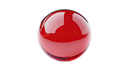 Shiny bubble transparent background