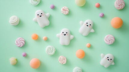 お化けモチーフのお菓子やキャンディ