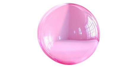 Shiny bubble transparent background
