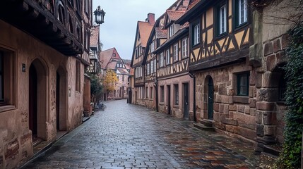 Fototapeta premium Fragments of historical Nuremberg
