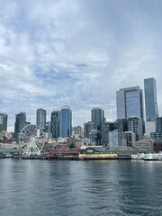 Fototapeta premium city skyline of Seattle