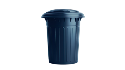 trash can on a transparent background