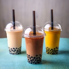 cream and glass of milk