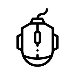 mouse line icon