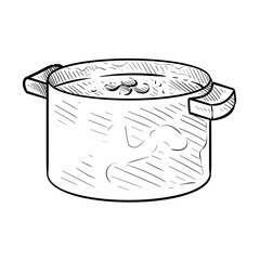 soup handdrawn illustration