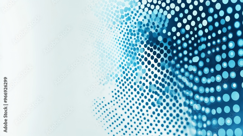 Poster abstract blue circle pattern background texture
