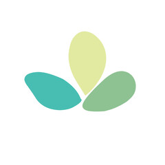 leaf logo vector illustration 