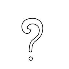 Question Mark Doodle 