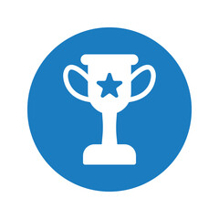 Champion, leader, winner icon.