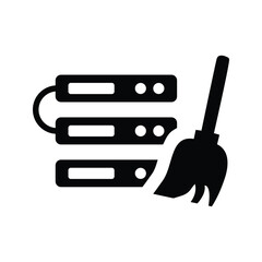 Clean, cleansing, server icon.