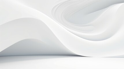 Obraz premium Free abstract white background minimal futuristic architectural space wallpaper