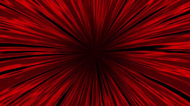 Abstract red speed lines anime background