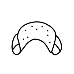 Bread thin line icon