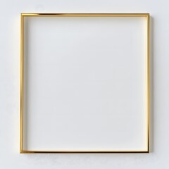 Minimalist beige background featuring a gold rectangular frame surrounded by dried pampas grass and delicate wildflowers. The soft, neutral tones create an elegant, nature-inspired aesthetic.