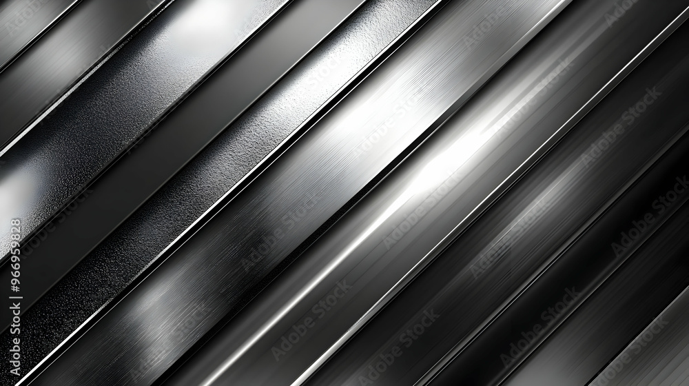 Aufkleber abstract metallic surface with diagonal lines and varying textures.