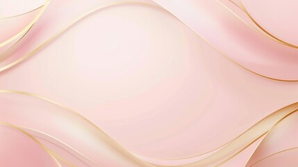 Abstract pink with shiny gold background