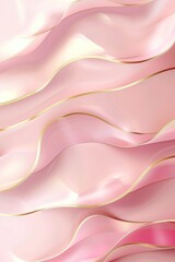 Abstract pink with shiny gold background