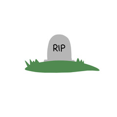 Tombstone with RIP