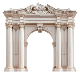 Naklejka premium Elegant classical architectural archway