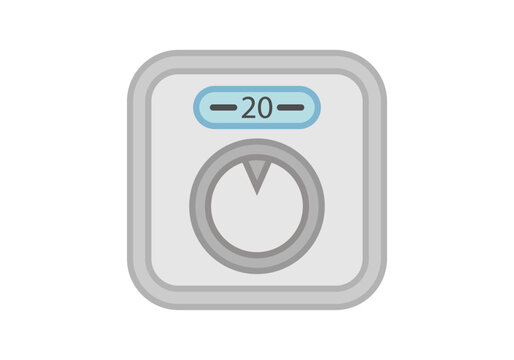 Termostato regulador de temperatura digital para calefacci&oacute;n