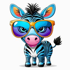 Fototapeta premium zebra illustration