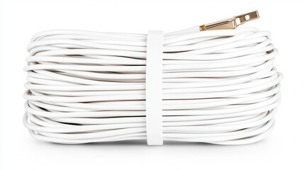 White Electrical Cable Roll  Wire  Cord  Electrical Wiring  Home Improvement  Installation  DIY  Circuit  Electronics