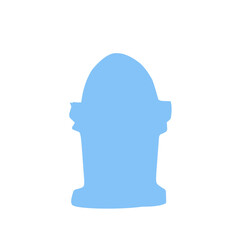 Vector set of gravestones silhouettes