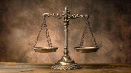  comprehensible scale of justice, with its balanced pans symbolizing fairness and rectitude