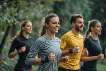 Tracking Fitness and Friendship in the Park