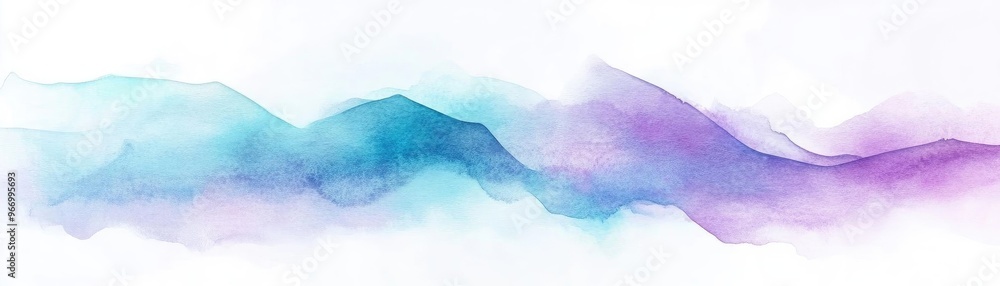 Aufkleber A soft blend of pastel colors creating a serene abstract wave. Ideal for backgrounds or artistic projects needing calm aesthetics.