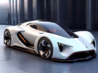 Technology Futuristic Fast Car. Car walpaper, Photo. Ai Generate