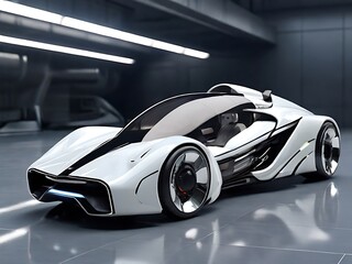 Technology Futuristic Fast Car. Car walpaper, Photo. Ai Generate
