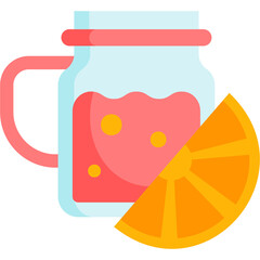 Berry Bowl Icon Illustration