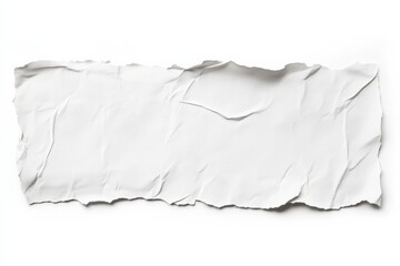 Rough paper background showcasing a white adhesive strip in PNG.