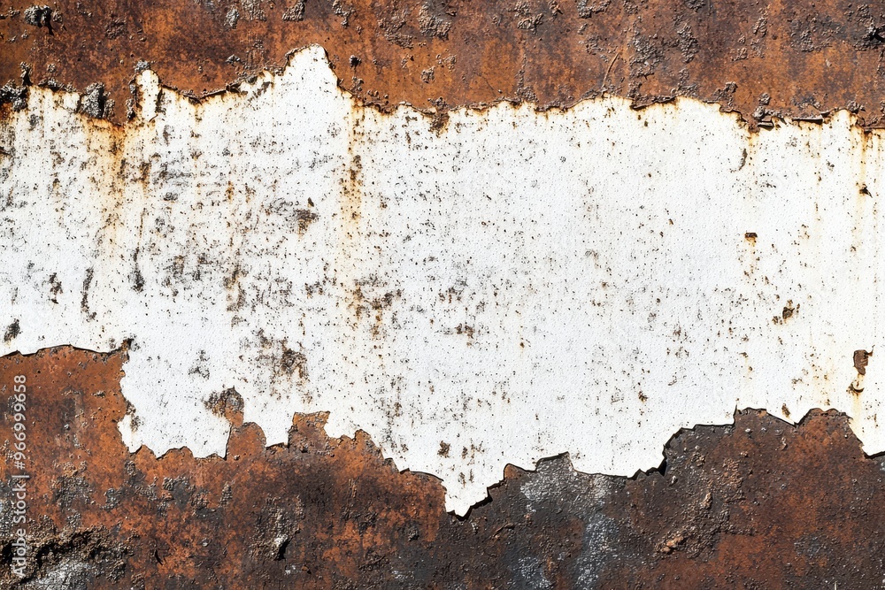 Poster rust metal texture available in png with an invisible background.