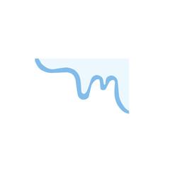 melted snow decorations