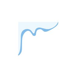 melted snow decorations