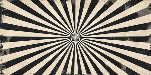 Vintage sun retro banner background. vintage grunge sunburst