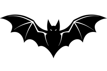 Bat silhouette vector illustration