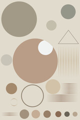 For the sentence you provided, an easy-to-understand name for the image could be minimalist wall art design