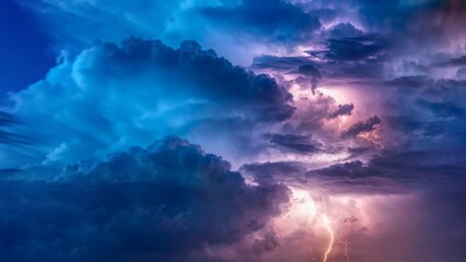 Obraz premium Thunderstorm, Laptop wallpaper, Beautiful natu
