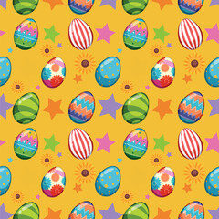 Colorful Easter Egg Pattern