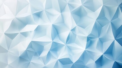 Geometric abstract pattern with blue gradients