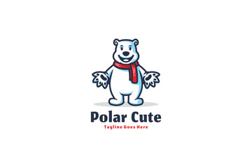 Pollar logo illustration vector Design template