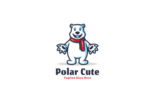 Pollar logo illustration vector Design template