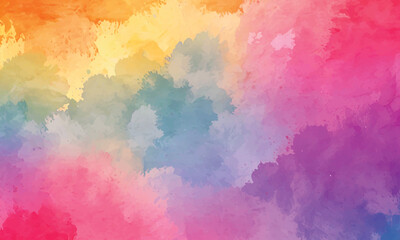 A watercolor painting of a cloud in the sky